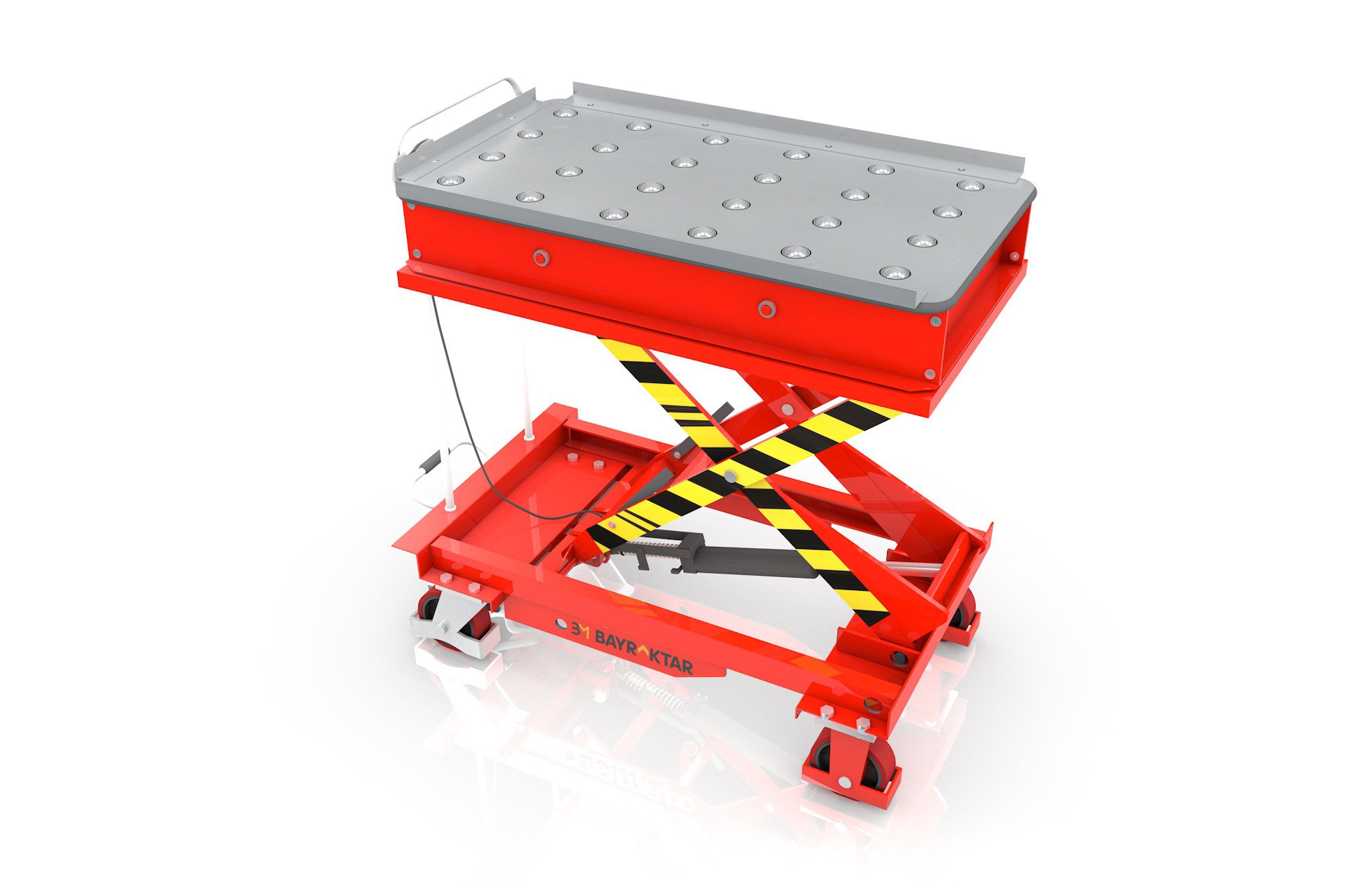 BT100 SERİSİ 1000 KG 1.14 METRE MANUEL YÜK PLATFORMU
