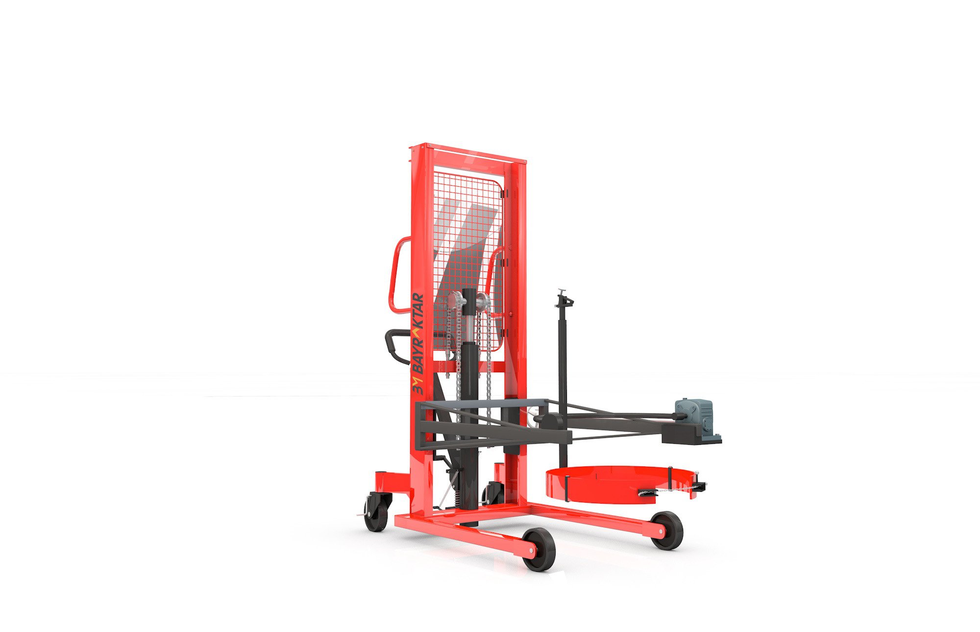 DA40 SERİSİ 400 KG 1.5 METRE MANUEL VARİL TAŞIMA İSTİF MAKİNASI
