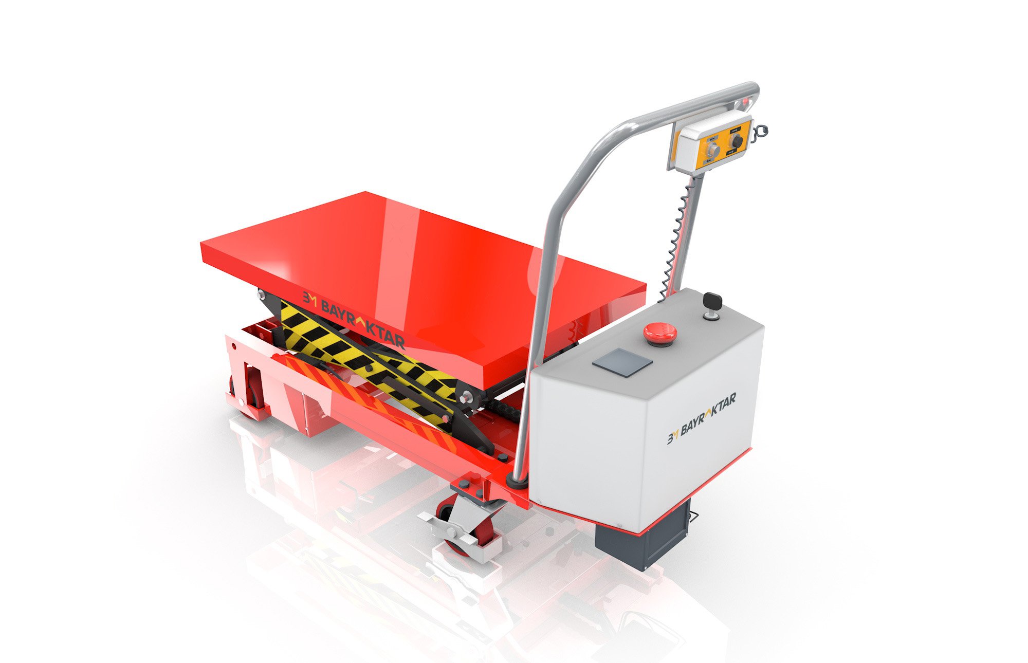 ETFD35 SERİSİ 350 KG 1.3 METRE YARI AKÜLÜ YÜK PLATFORMU