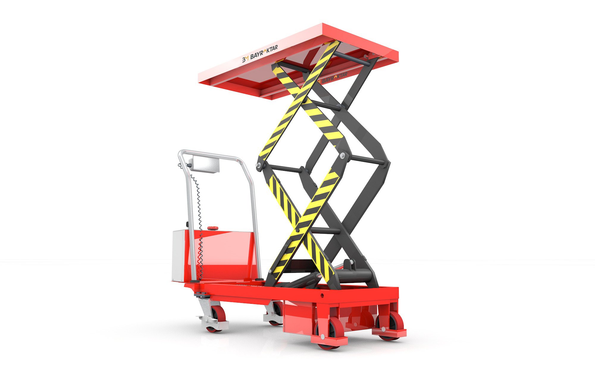 ETFD35 SERİSİ 350 KG 1.3 METRE YARI AKÜLÜ YÜK PLATFORMU