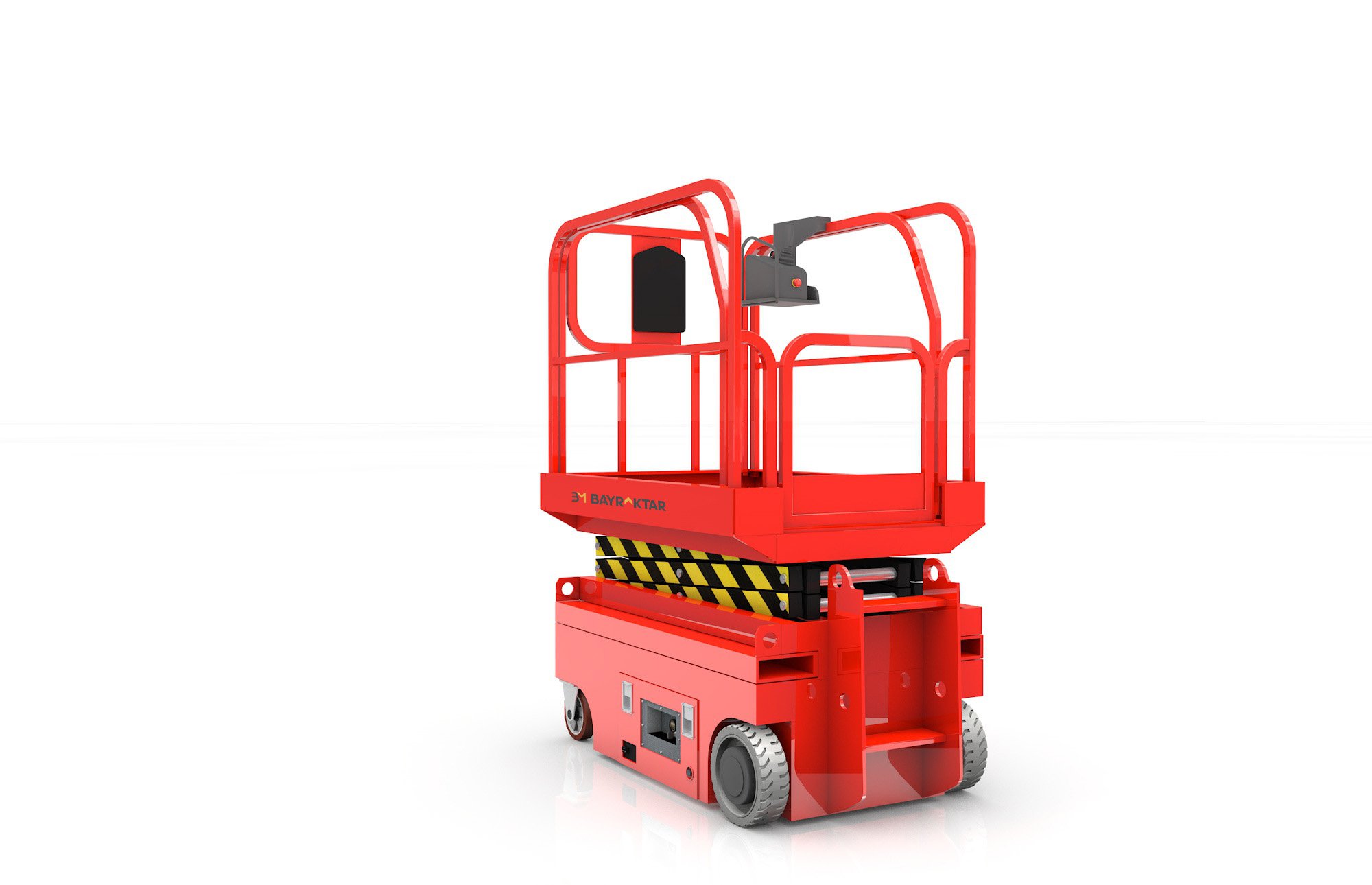 FSJY3.9 SERİSİ 300 KG 5.9 METRE AKÜLÜ MAKASLI PERSONEL YÜKSELTİCİ