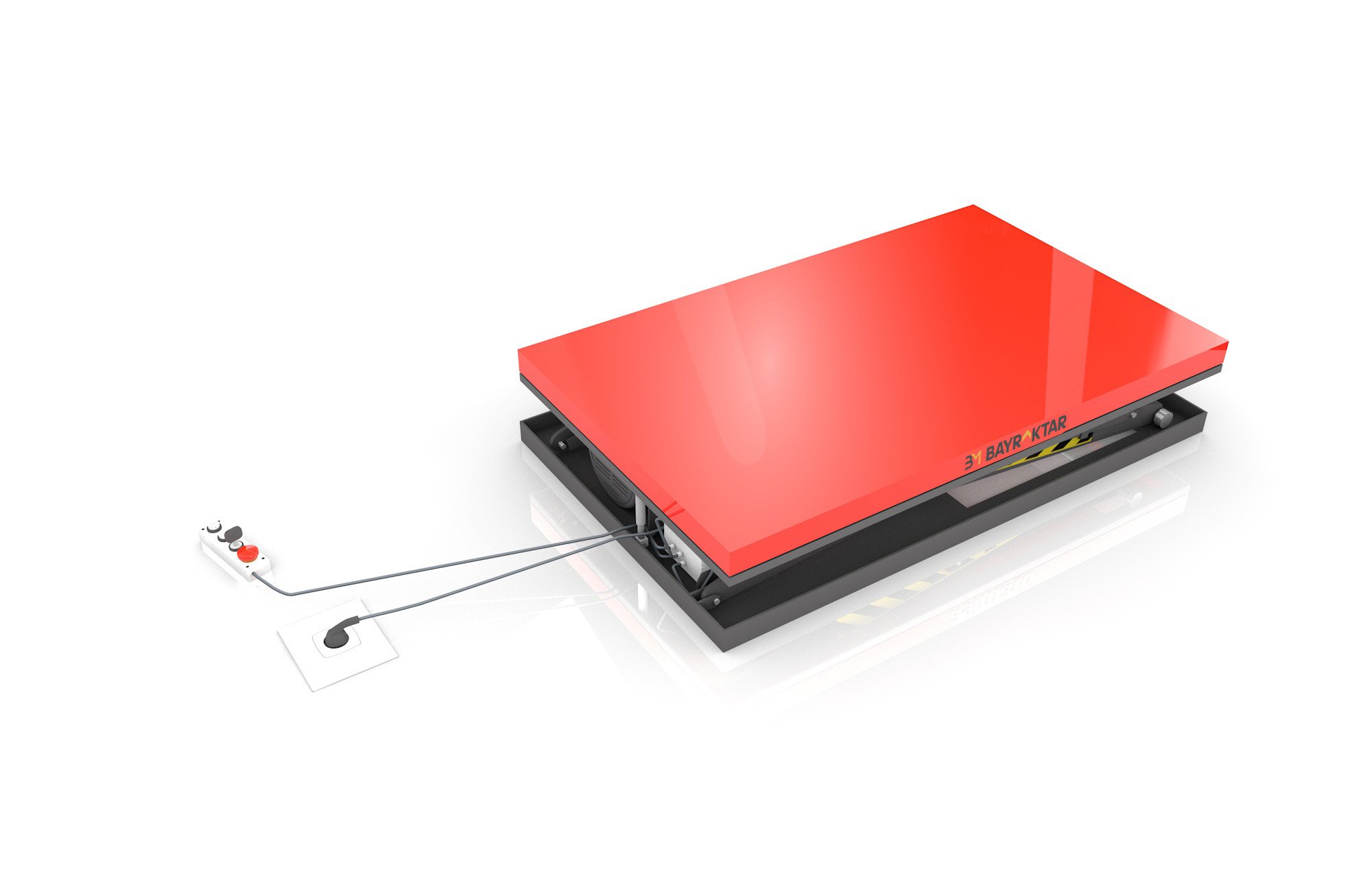 HIW2.0 SERİSİ 1000 KG 1 METRE SABİT YÜK PLATFORMU