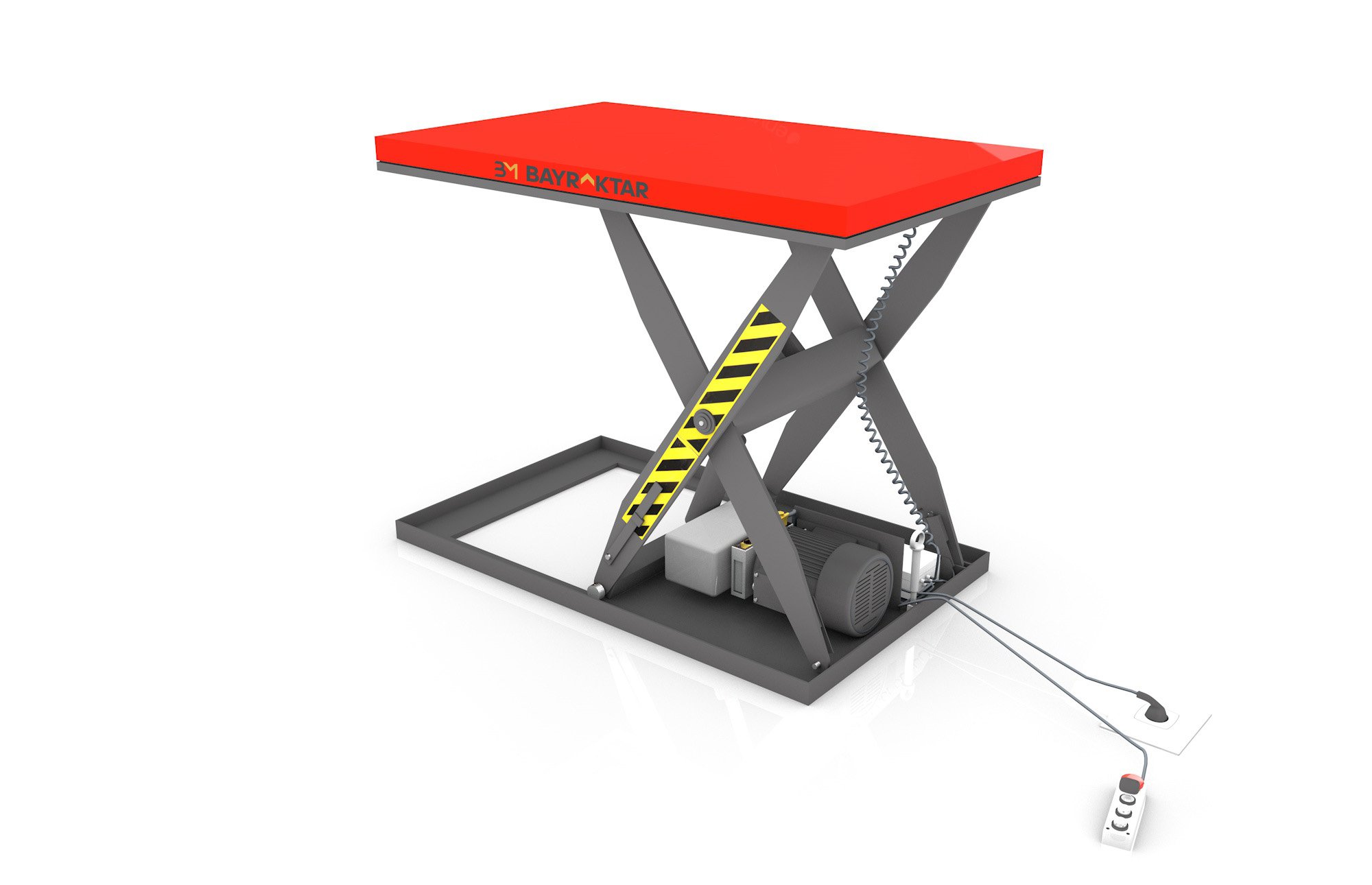 HIW2.0 SERİSİ 1000 KG 1 METRE SABİT YÜK PLATFORMU
