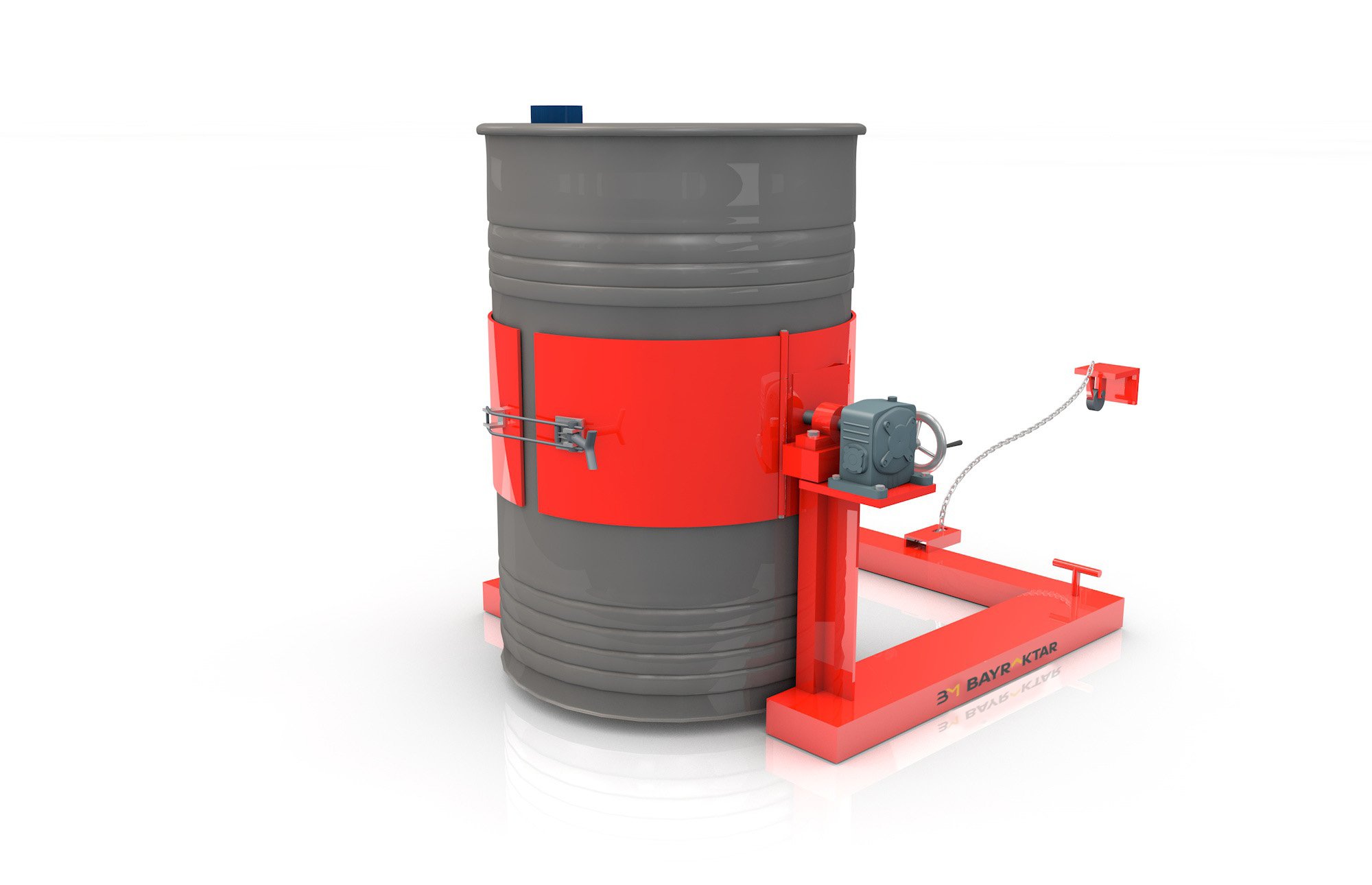 HK285 SERİSİ 300 KG VARİL TAŞIMA VE ÇEVİRME ATAÇMANI