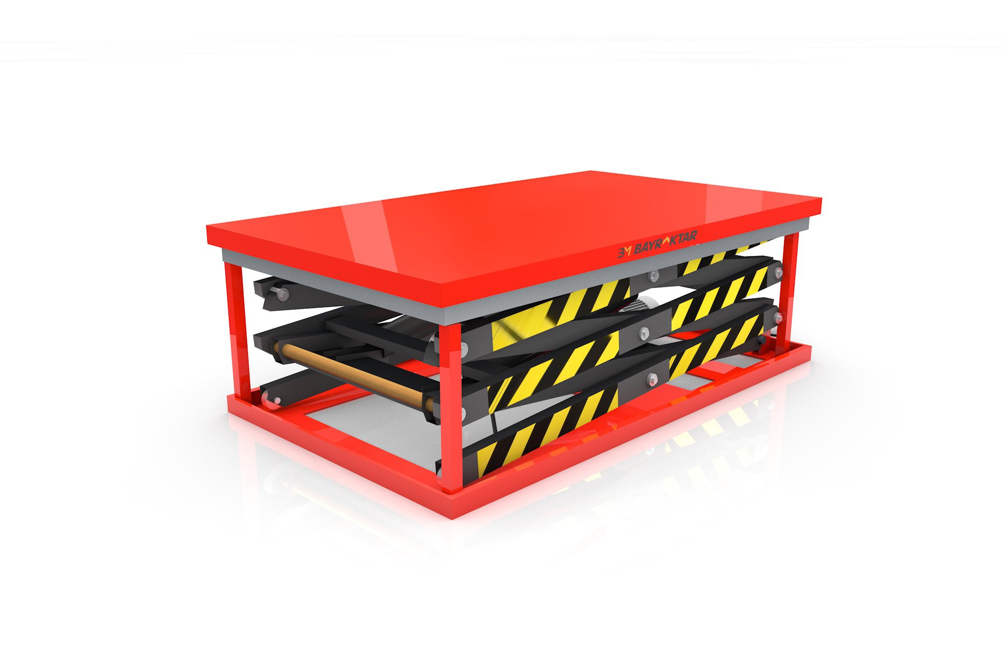 HT1000 SERİSİ 1000 KG 3 METRE SABİT YÜK PLATFORMU
