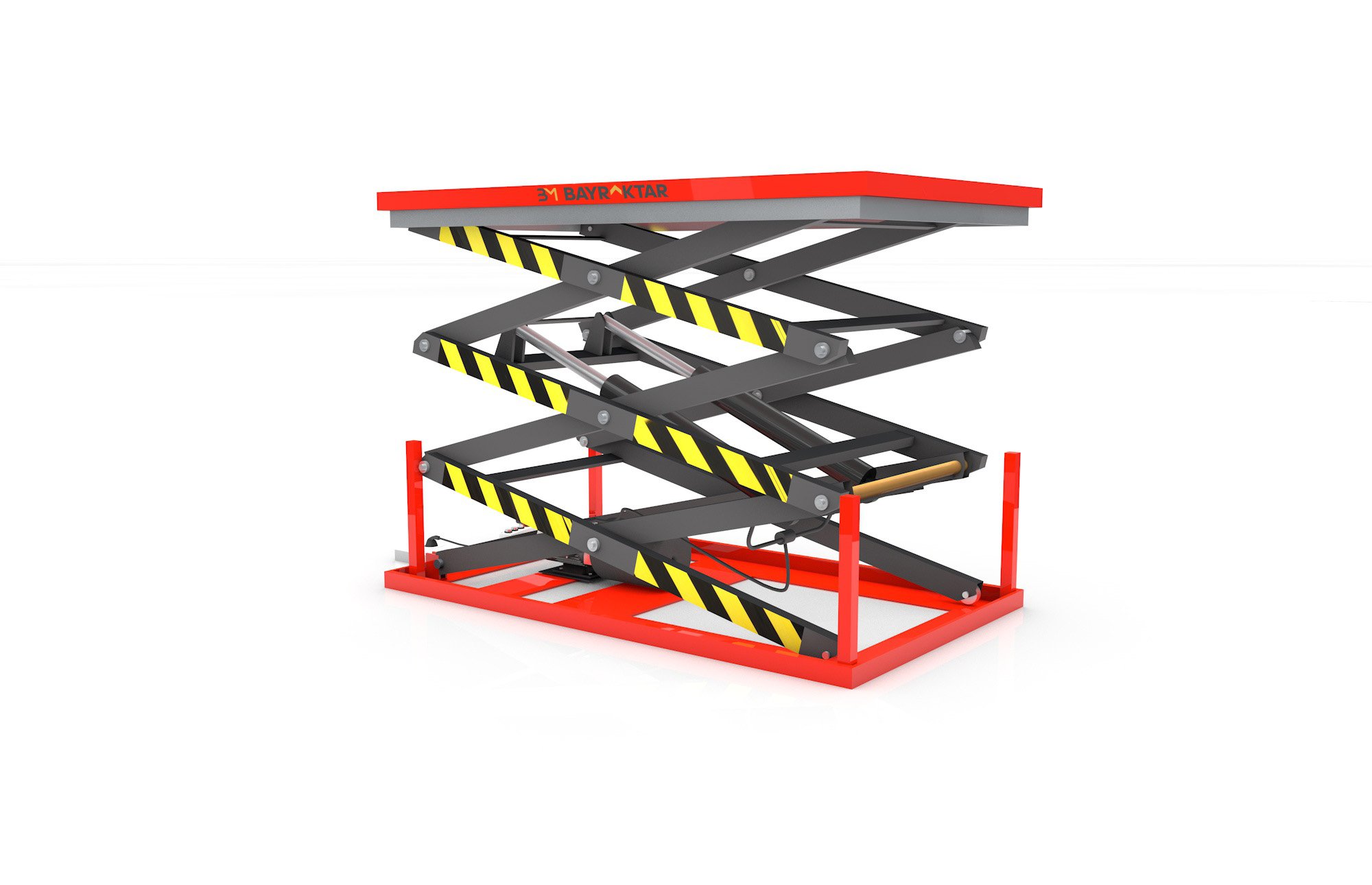 HT1000 SERİSİ 1000 KG 3 METRE SABİT YÜK PLATFORMU