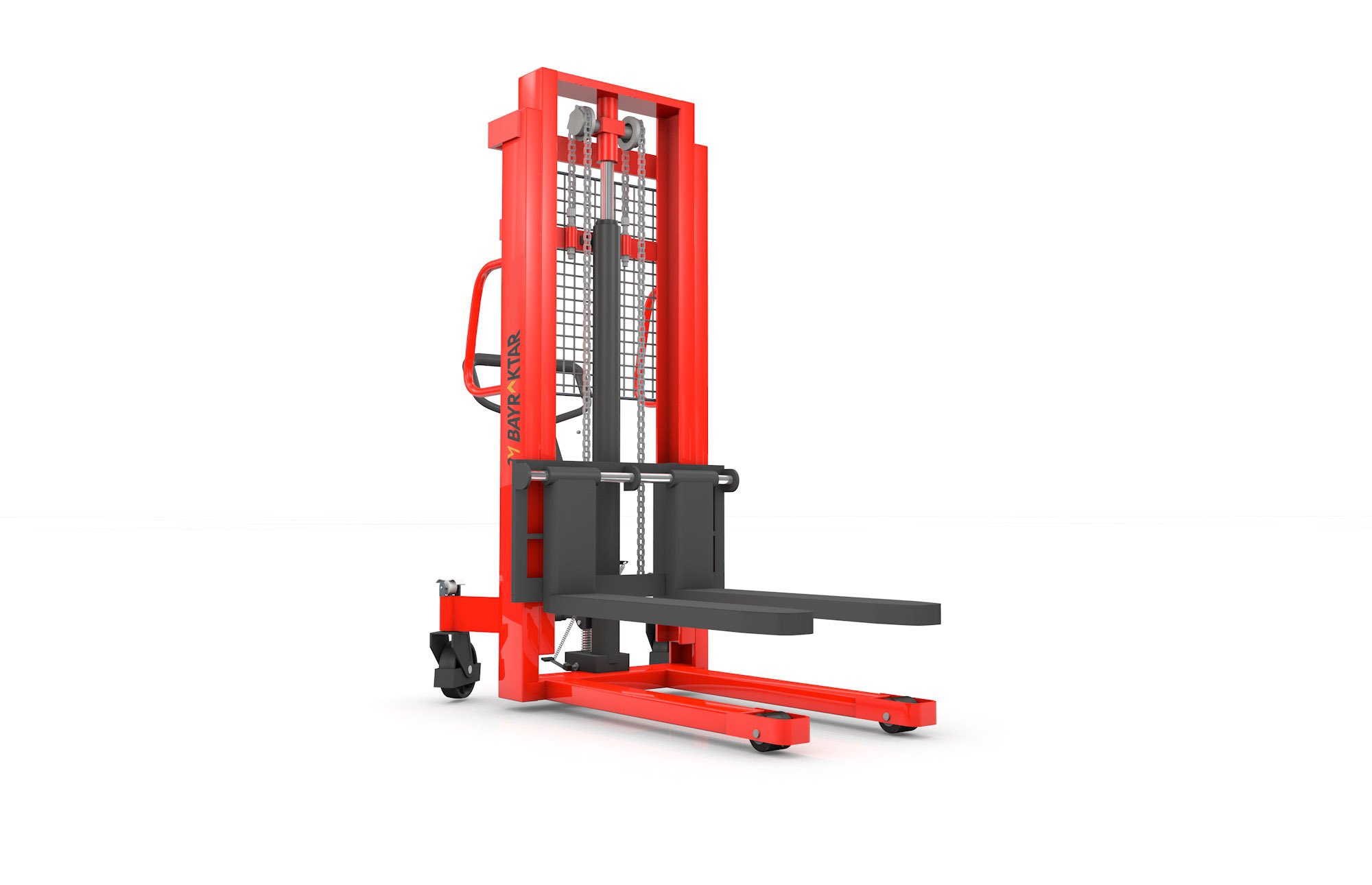 MS SERİSİ 1/1.5/2 TON 1.6/2.5/3 METRE MANUEL İSTİF MAKİNASI