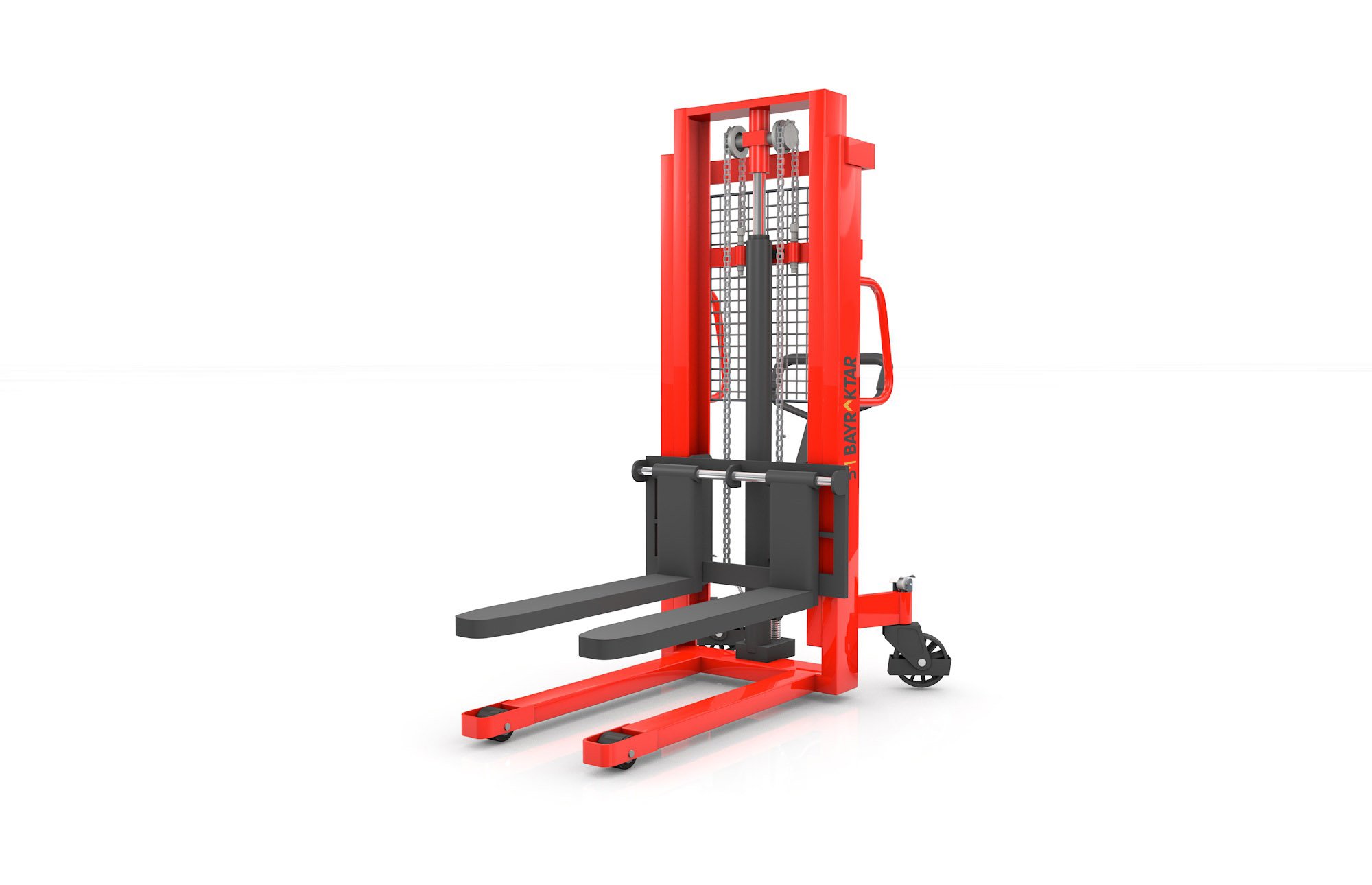MS SERİSİ 1/1.5/2 TON 1.6/2.5/3 METRE MANUEL İSTİF MAKİNASI