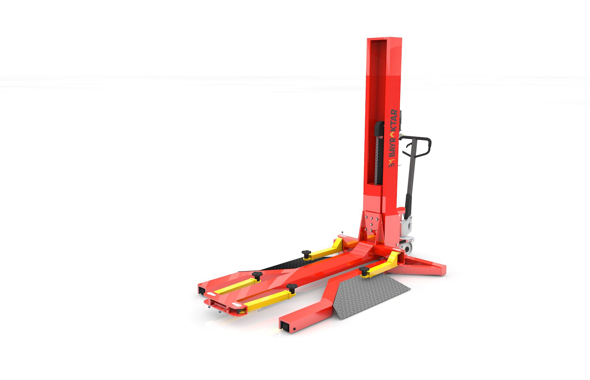 QJY2.5H SERİSİ 2500 KG 1.85 METRE OTOMOBİL YÜKSELTME ARACI