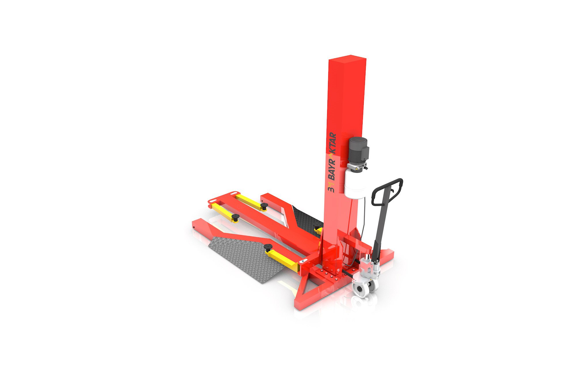 QJY2.5H SERİSİ 2500 KG 1.85 METRE OTOMOBİL YÜKSELTME ARACI