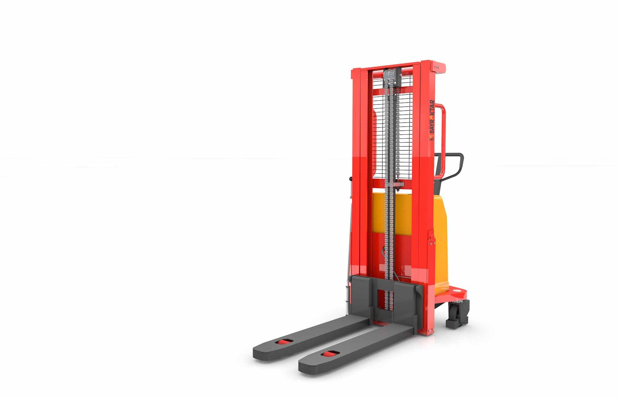 SEM SERİSİ 1.5/2.0 TON 2.5/3/3.5 METRE YARI AKÜLÜ İSTİF MAKİNESİ