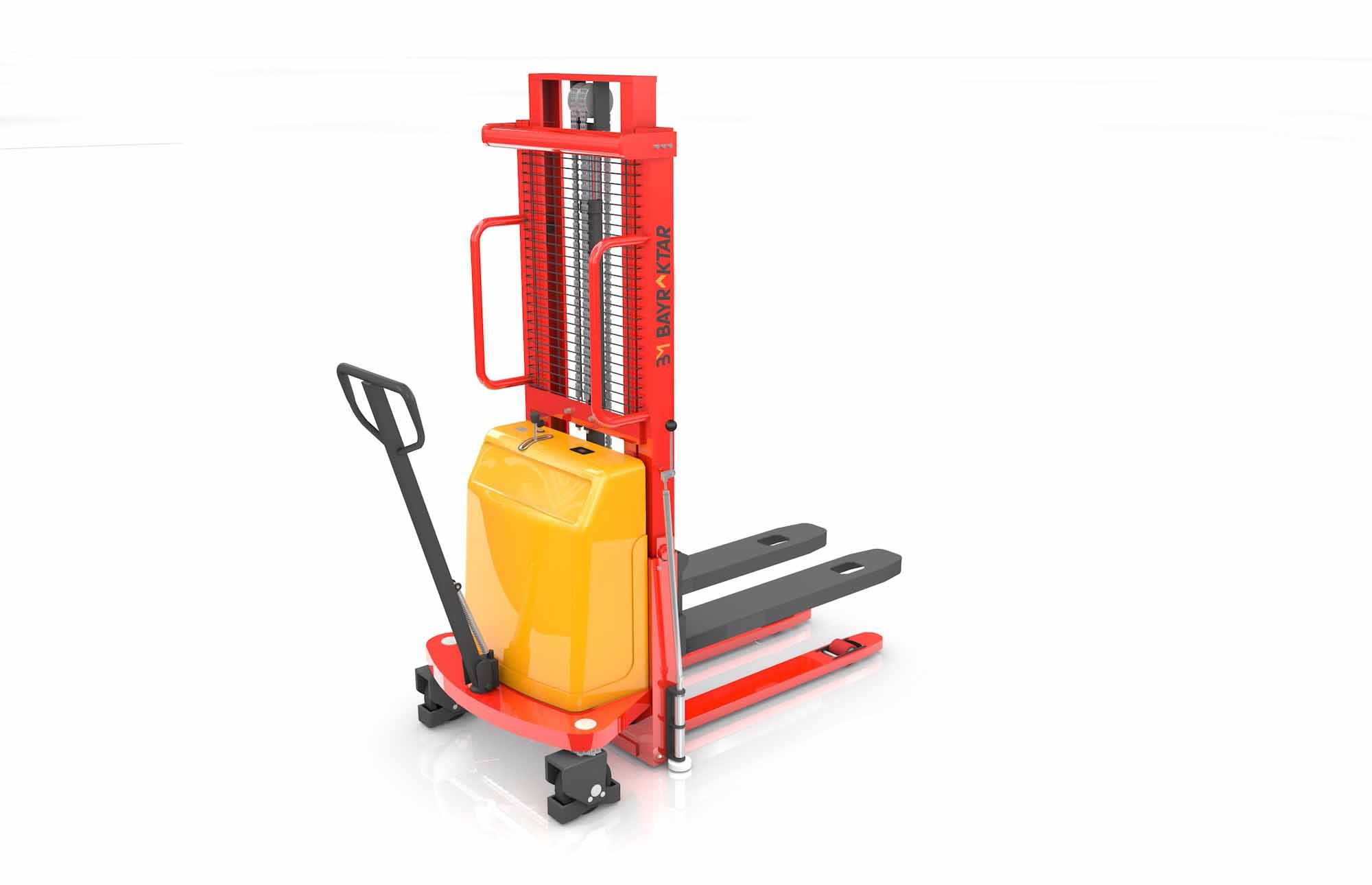 SEM SERİSİ 1.5/2.0 TON 2.5/3/3.5 METRE YARI AKÜLÜ İSTİF MAKİNESİ