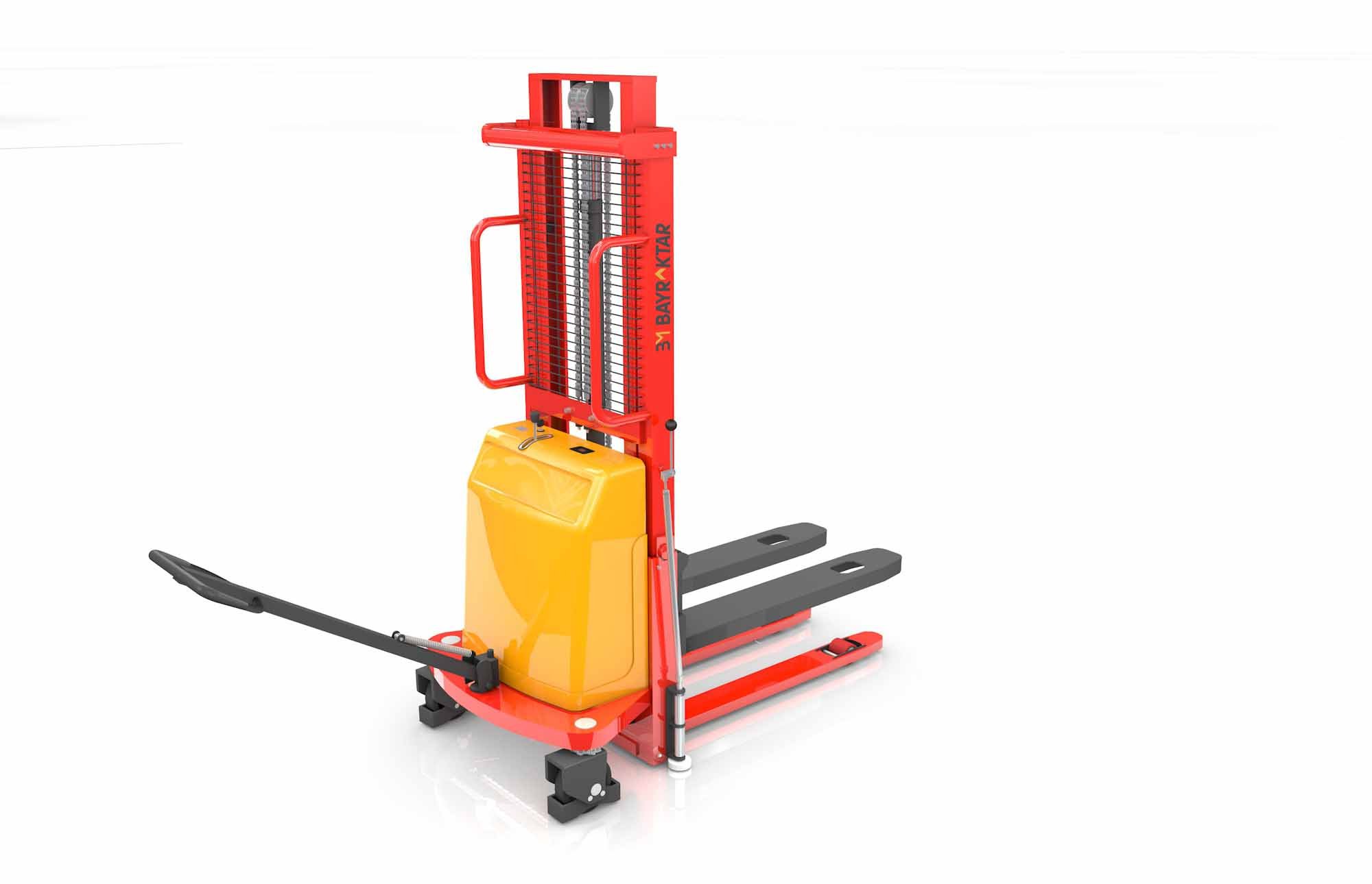 SEM SERİSİ 1.5/2.0 TON 2.5/3/3.5 METRE YARI AKÜLÜ İSTİF MAKİNESİ