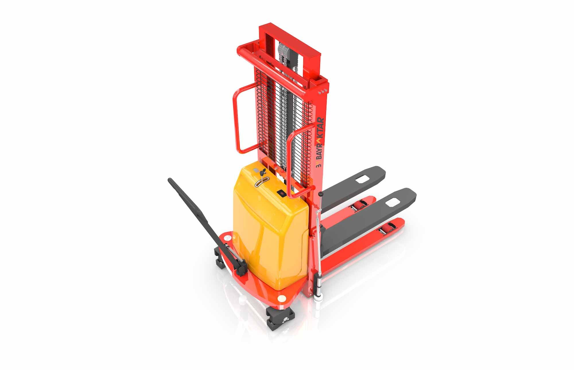 SEM SERİSİ 1.5/2.0 TON 2.5/3/3.5 METRE YARI AKÜLÜ İSTİF MAKİNESİ