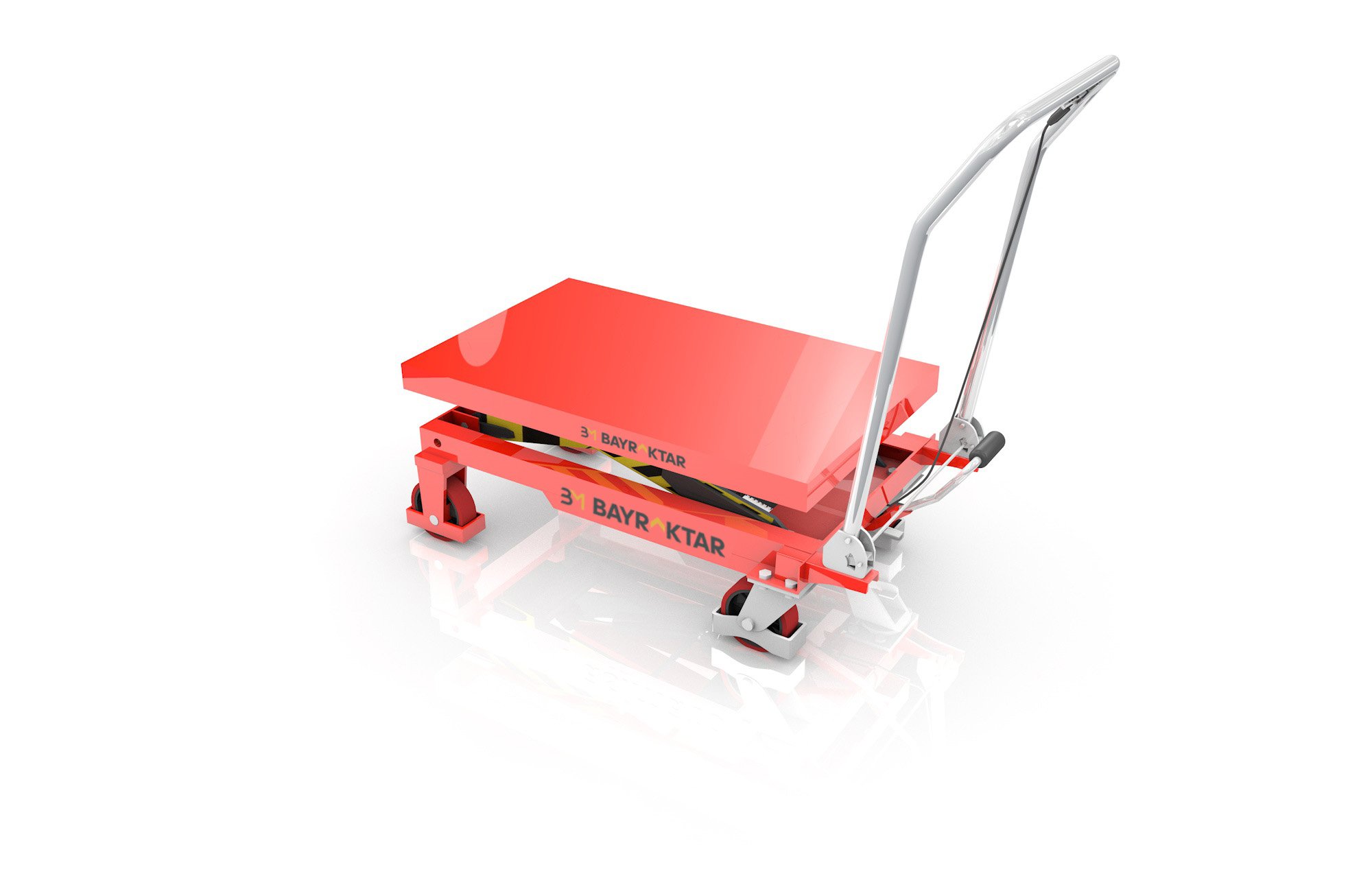 TF50 SERİSİ 500 KG 880 MM MANUEL YÜK PLATFORMU