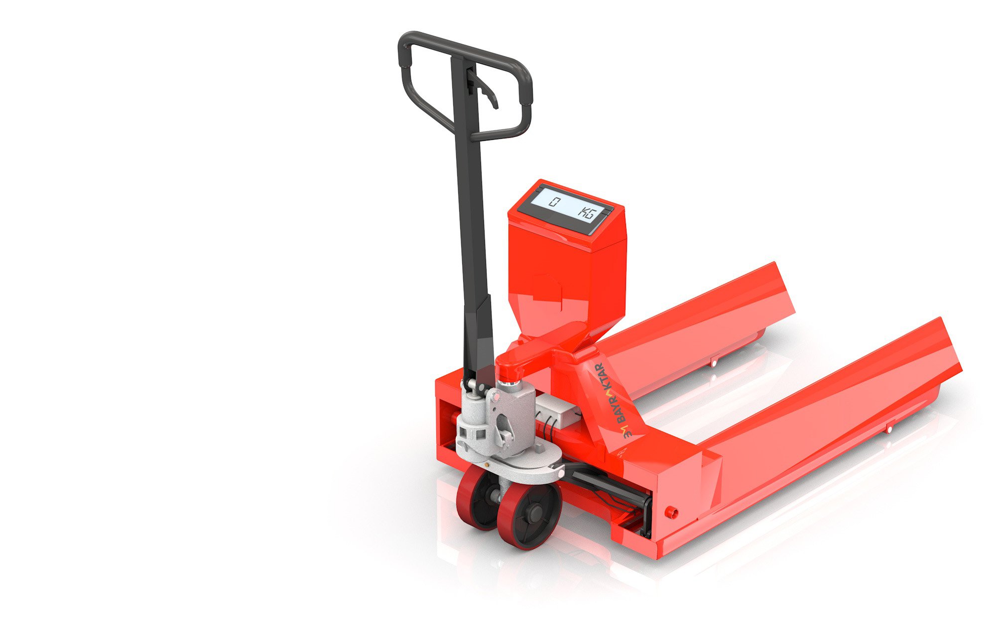 TPW-WB SERİSİ 2 TON MANUEL TERAZİLİ BOBİN TRANSPALET