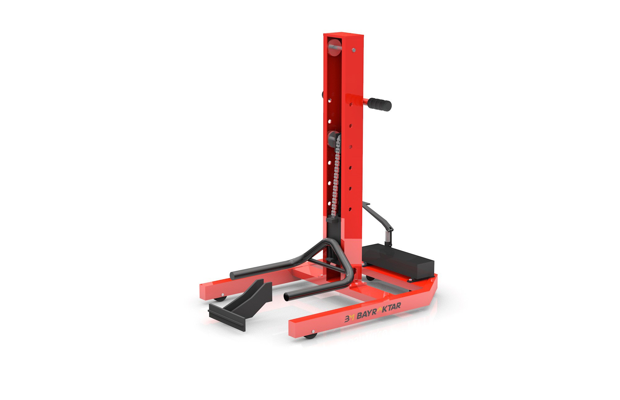 TRA6000B SERİSİ 1500 KG 1.1 METRE MİNİ OTOMOBİL KALDIRMA ARACI